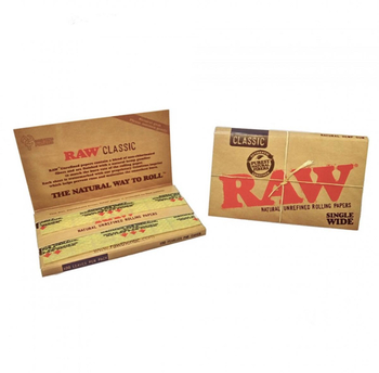 Бумажки RAW Classic Single Wide Double Pack - Самокрутки - Бумага RAW - Магазин ТОПовых приборов и аксессуаров для  курения  bongstore.ru